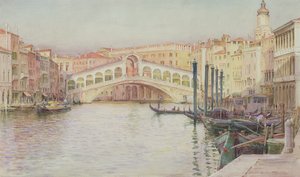 De Rialtobrug door Walter Frederick Roofe Tyndale